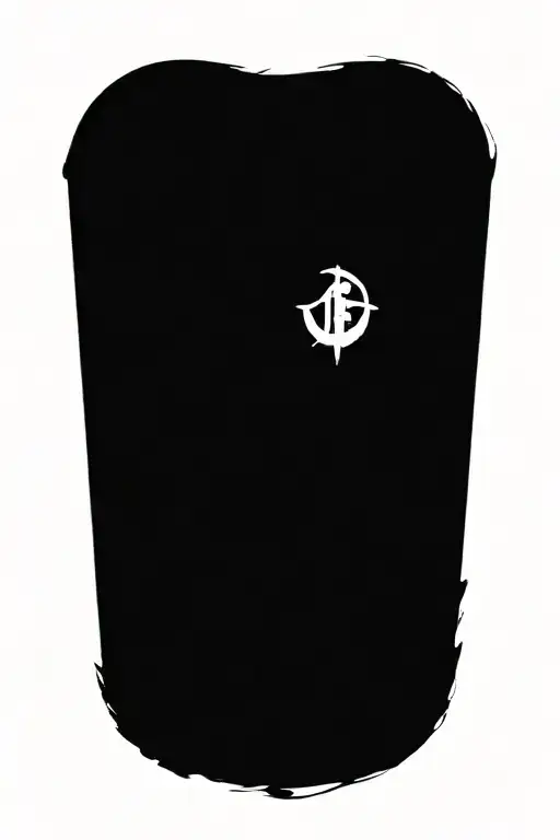 Design A Military Tattoo With The Phrase 'Igy6' As The Focal Point