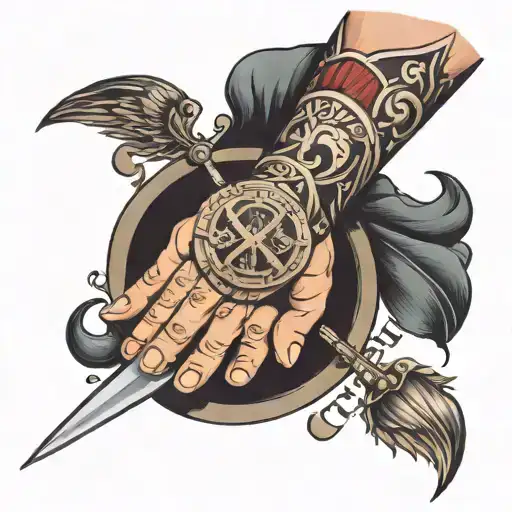 Masculine Catholic Powerful Forearm