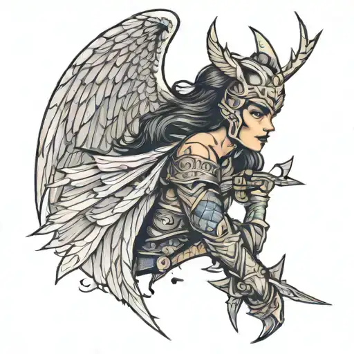 Valkyrie Warrior Woman
