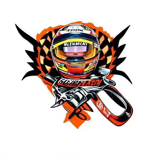 Ayerton Senna's F1 Mclaren Car Racing