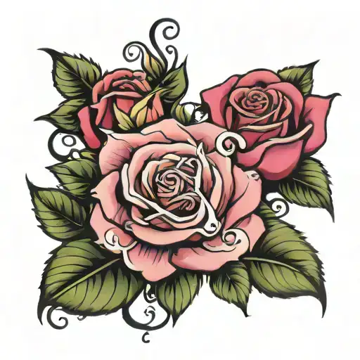 Create A Letter N Rose