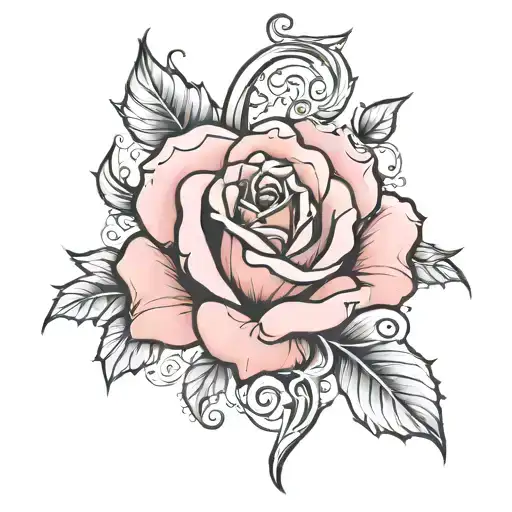 Create A Letter N Rose