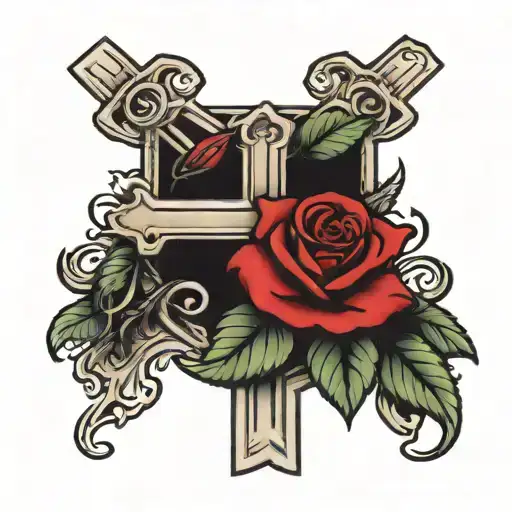 Rose And Cross