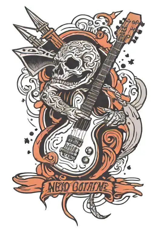 Hammer Throwing And Bass Guitar