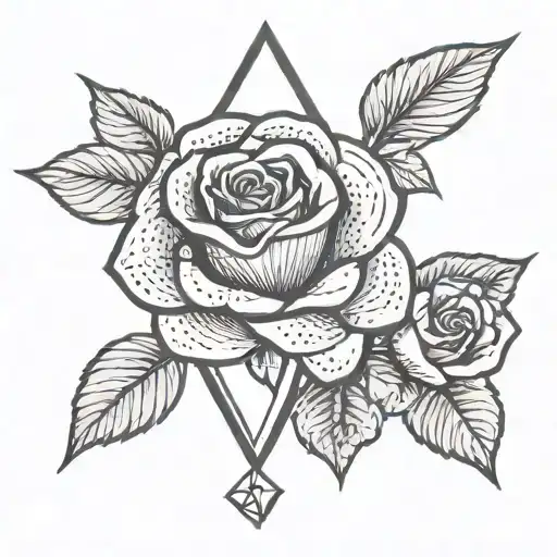 Diamond On Rose