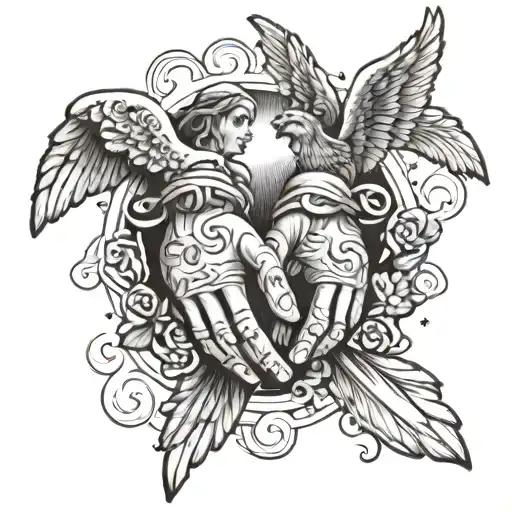 Heaven Holding Hands