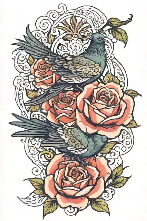 Related To Turkish History And Rose Pigeon And Some Meaningful Articles