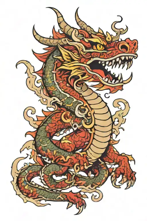Barong Dragon Broken