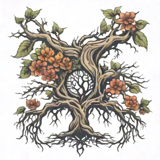 Tree With Roots Spelling Elizabeth