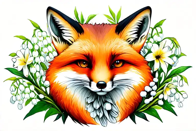 Fox Wildflowers Lily Of The Valley Flower