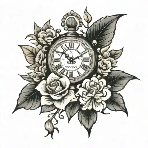 Clock Flowers