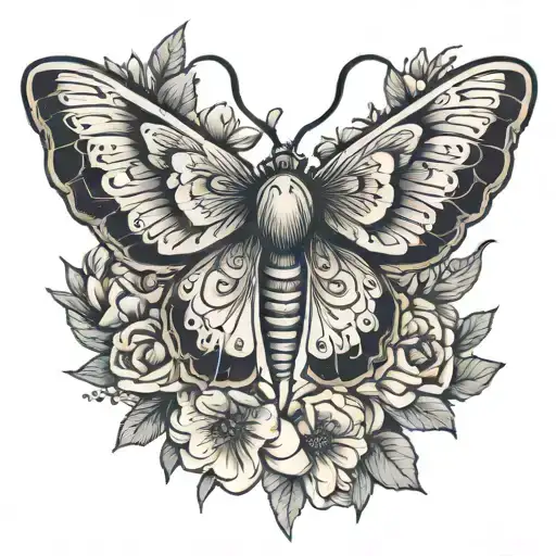 Flower Moth Shadinf