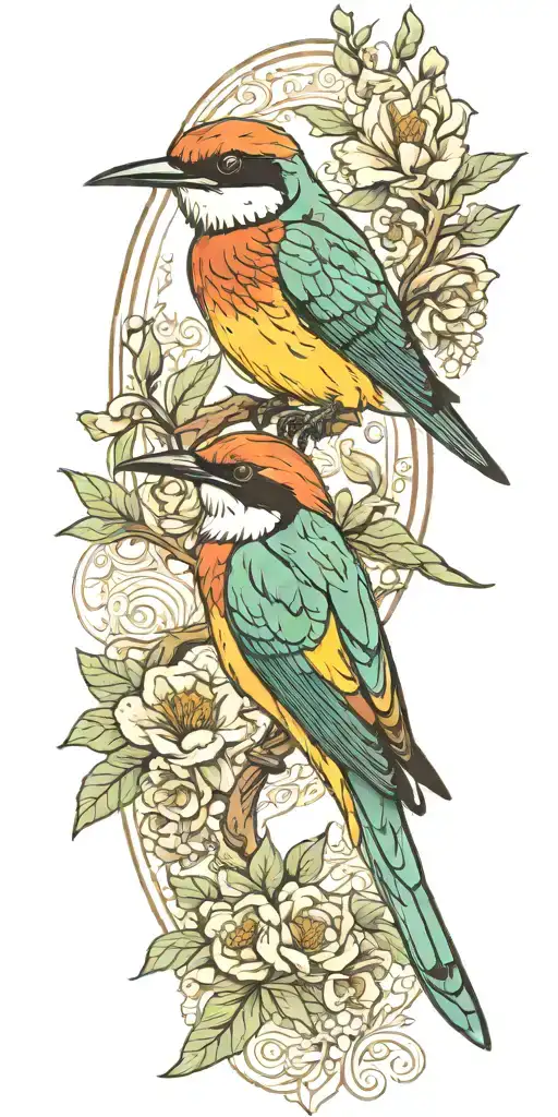 European Bee-eater Bird