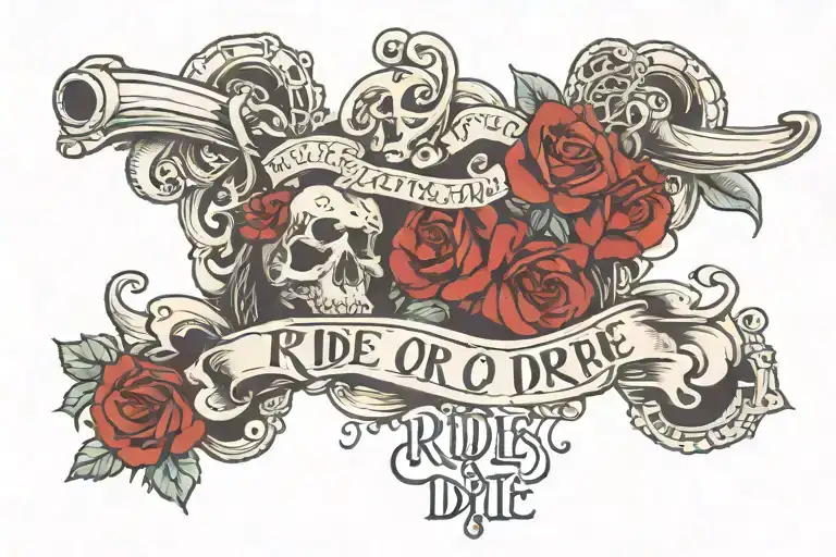 Ride Or Die Quote With My Brothers Birthday Below It