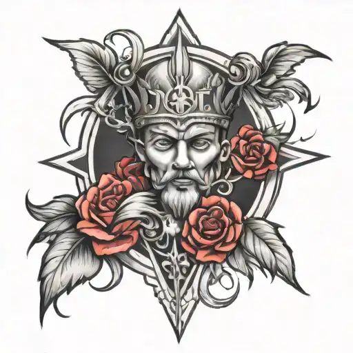 Christian Sleeve Tattoo Design