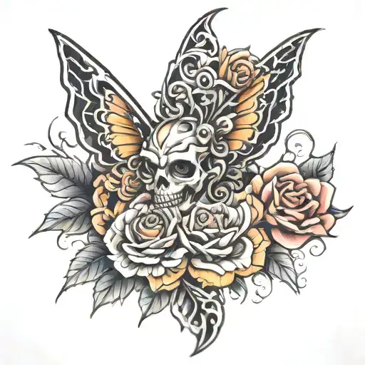 3D Tattoo On The Whole Brush