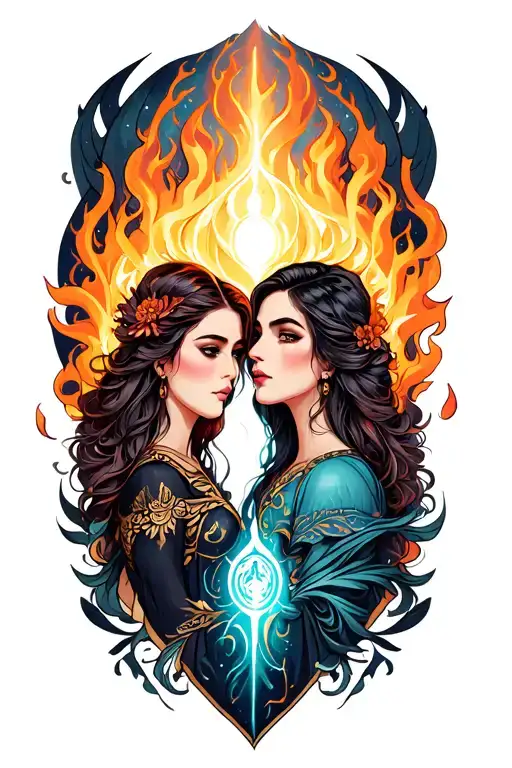 Twin Flame Like Aura