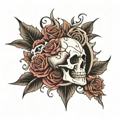 Skull And Roses Gears