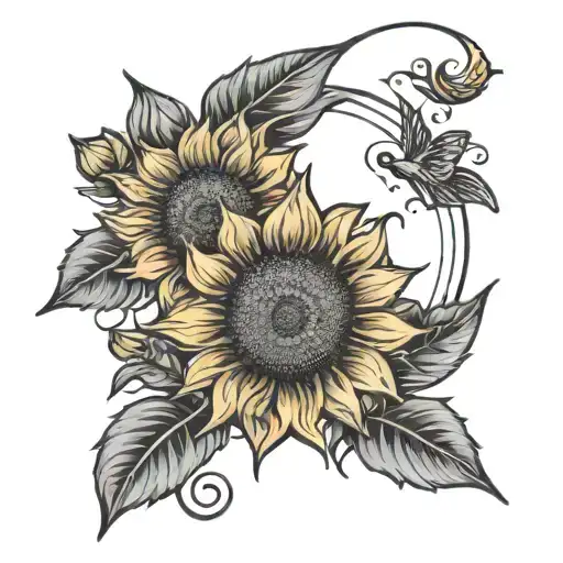 Sun Moon Sunflower