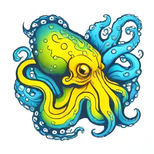 An Old School Octopus