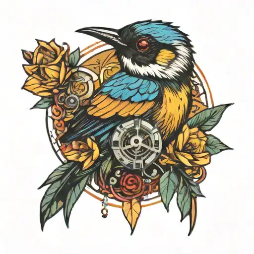 Honeyeater Cyberpunk