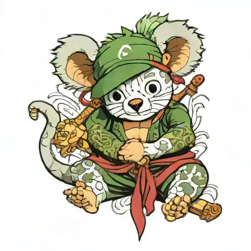Zoro One Piece In Koala Holding