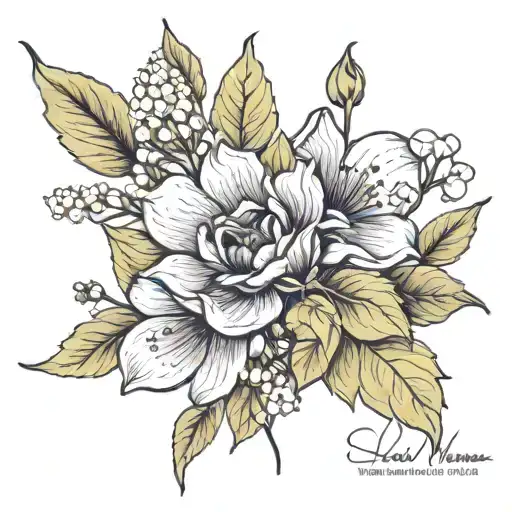 11-24-1944 With Birth Flowers