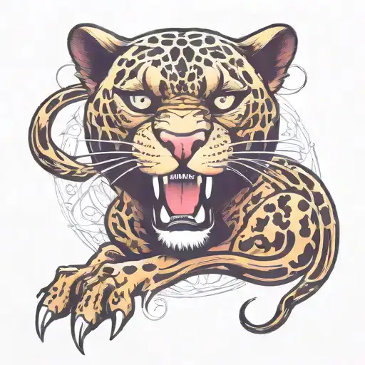 Panther On Hip Complimentary