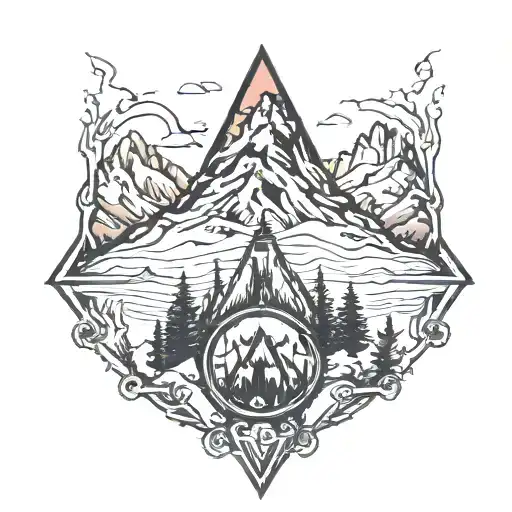 Mountain With Helm Of Awe Inside Of It