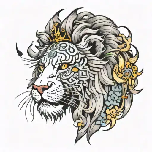 Jon Jang Lion Wearing