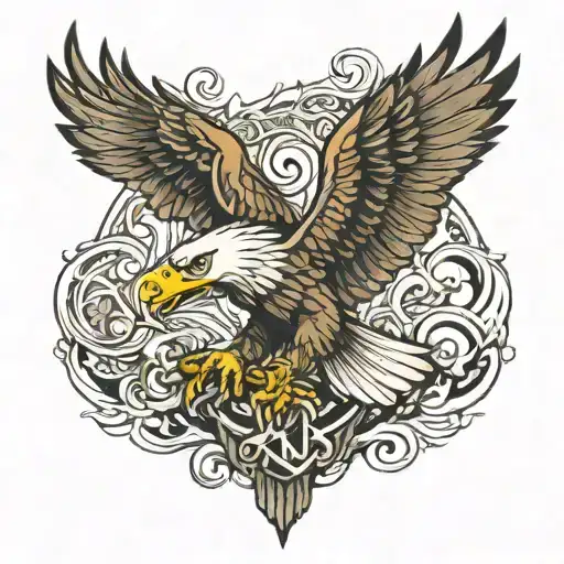 Eagle With Letters Vk7