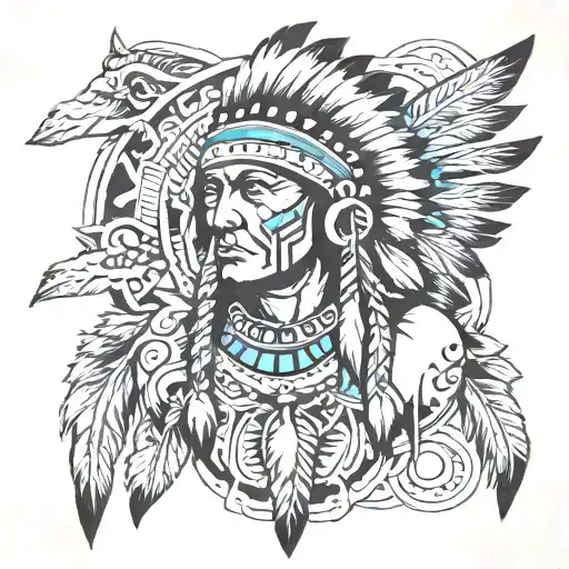 Native American Sleeve