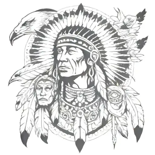 Native American Sleeve