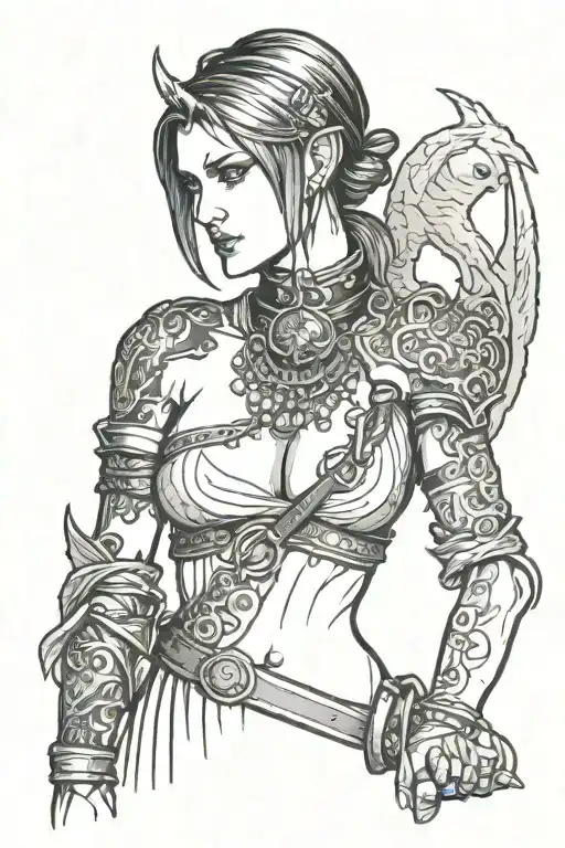 Morrigan From Dragon Age Origins
