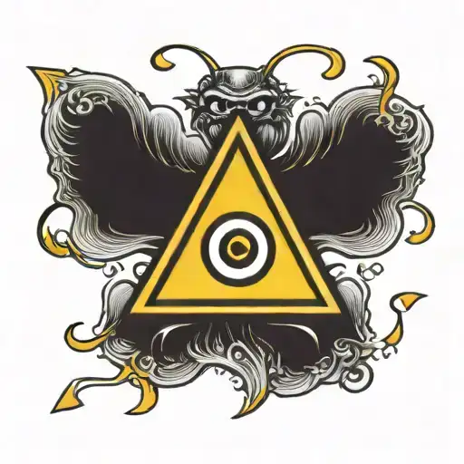 Yellow Uno Card That Says I Always Have Yellow Eyes