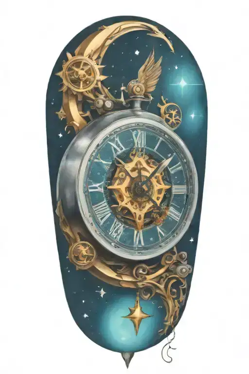 A Mechanical Clock With Intricate Astronomy