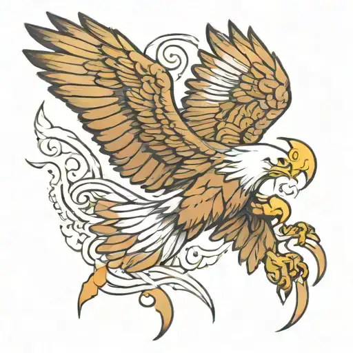 Flying Eagle Wings