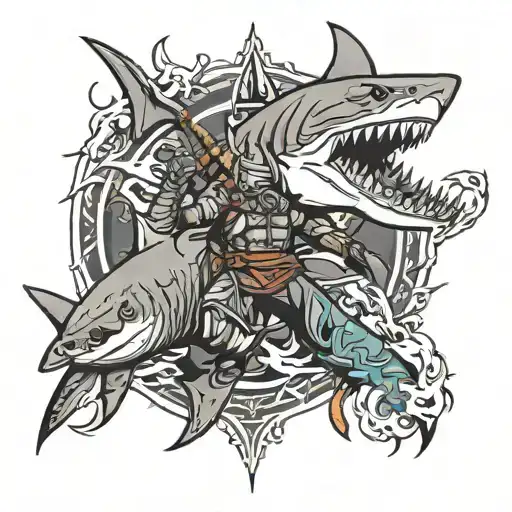 Shark And Warrior