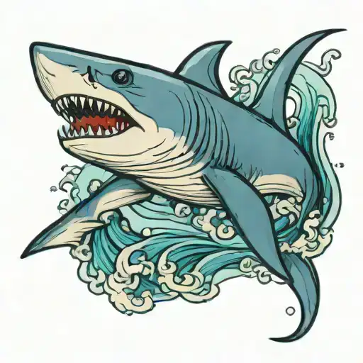 Shark In The Ocean