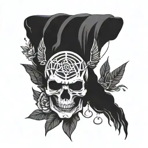 Forearm Bracelet With Modern Doom Minimalist Style