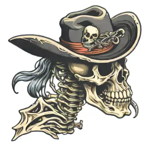 Skeleton Cowboy