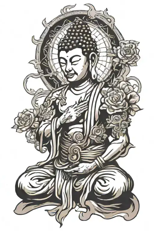 Wukong Buddha Meditating