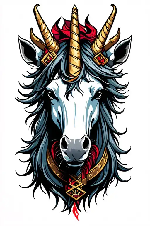 Scottish Unicorn Ready For War