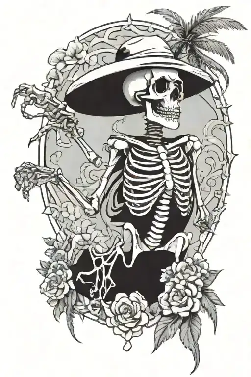 Skeleton On Hawayan Vacation