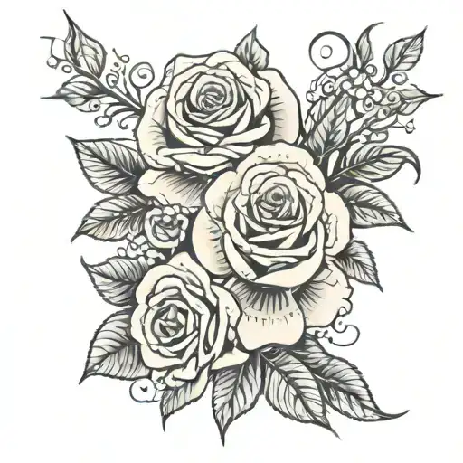 Rose And Honey Suckle