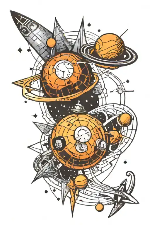 Math And Space Themed