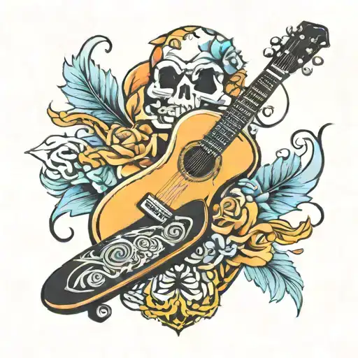 Skateboard Is Guitar