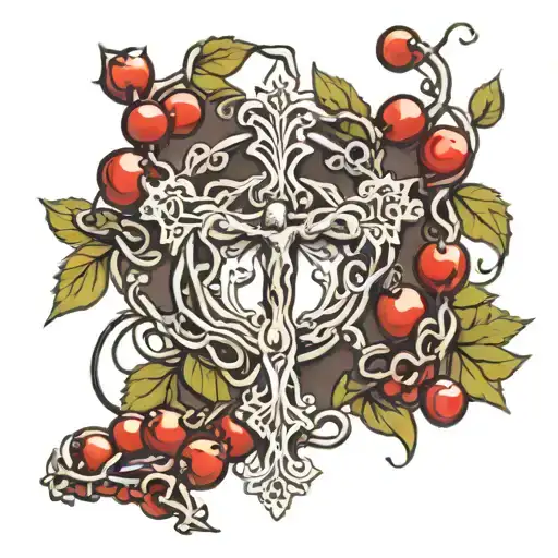 Rosary Made Of Vines