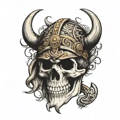 Viking Skull