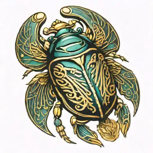 Egyptian Scarab Beetle